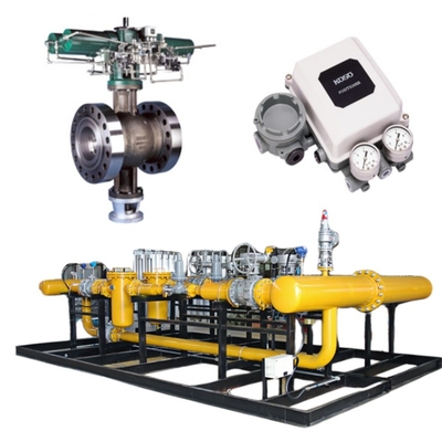 Valve Switching Skid Met KOSO 210C/220C/230C Ball Valve 6300RB Actuator En EP801 Valve Positioner PRF310 Luchtfilter