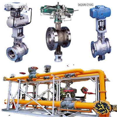 Valve Switching Skid Met KOSO 210C/220C/230C Ball Valve 6300RB Actuator En EP801 Valve Positioner PRF310 Luchtfilter