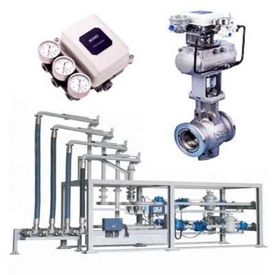 Valve Switching Skid Met KOSO 210C/220C/230C Ball Valve 6300RB Actuator En EP801 Valve Positioner PRF310 Luchtfilter