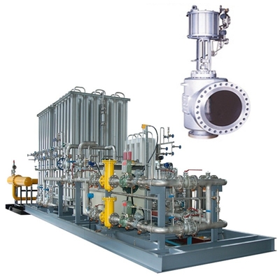 Stroomregelaar Valve Skid Uitgerust Met KOSO Valves 500M/500D En 5200LA/6300LA Pneumatische Actuatoren EP800 Valve Positioners