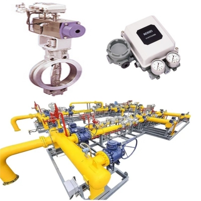 Druk- en stroomregelaarschuif- en KOSO-kleppen met 6300RA/6300RB/5200LA pneumatische actuatoren met EPA800/EPB800 CL420/CL523 sluitkleppen