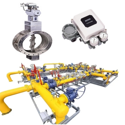 Druk- en stroomregelaarschuif- en KOSO-kleppen met 6300RA/6300RB/5200LA pneumatische actuatoren met EPA800/EPB800 CL420/CL523 sluitkleppen