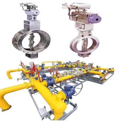 Druk- en stroomregelaarschuif- en KOSO-kleppen met 6300RA/6300RB/5200LA pneumatische actuatoren met EPA800/EPB800 CL420/CL523 sluitkleppen