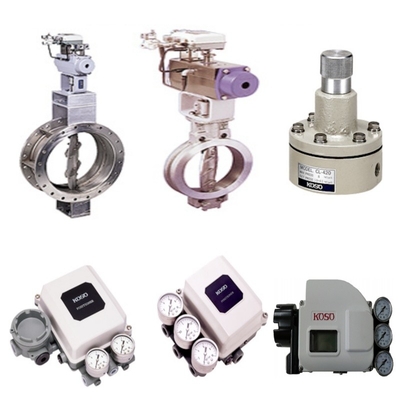 Druk/stroomregeling Slip en KOSO-kleppen CL-420/CL-523 Sluitkleppen PRF310/PRF400 Filterregulator