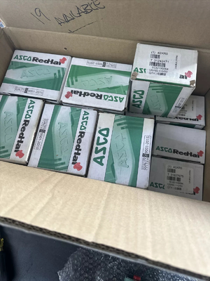 ASCO 3/8 2/2 Way Positioner Solenoïde Valve Messing en roestvrij staal