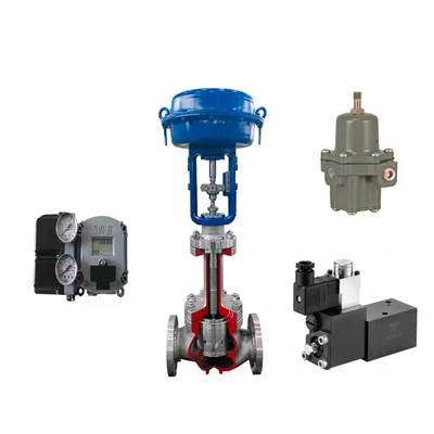 Masoneilan SVI2 Valve Positioner en porselein klep voor de stroomregeling klep