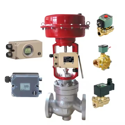 Samson-systeem met Neles-solenoïde-klep