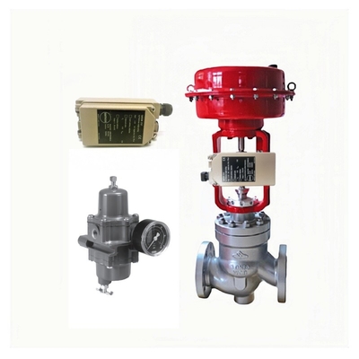 Samson 3767 Elektropneumatische positioner en Chinese besturingsklep met aluminium lichaam