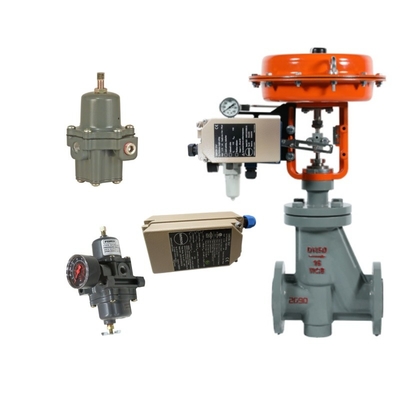 Aanhangsel aan lineaire/roterende actuator Samson 3767 Elektropneumatische positioner