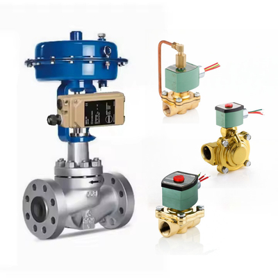 Oorspronkelijke Samson 3767 Elektropneumatische kleppositionair en solenoïde klep voor pneumatische besturingsklep