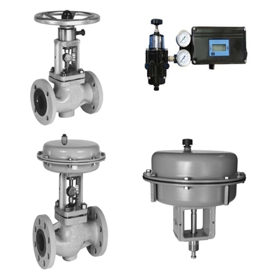 Samson 3241 globe klep en 3271 pneumatische actuator, uitgerust met binnenlands geproduceerde hoogwaardige klep positioner