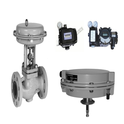 Samson 3241 globe klep en 3271 pneumatische actuator, uitgerust met binnenlands geproduceerde hoogwaardige klep positioner