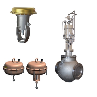 Samson 3260/3244 Control Valve en 3271/3277 Pneumatische actuator met 3967 magnetoventil en China High Quality Positioner