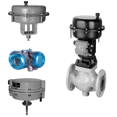Samson 3260/3244 Control Valve en 3271/3277 Pneumatische actuator met 3967 magnetoventil en China High Quality Positioner