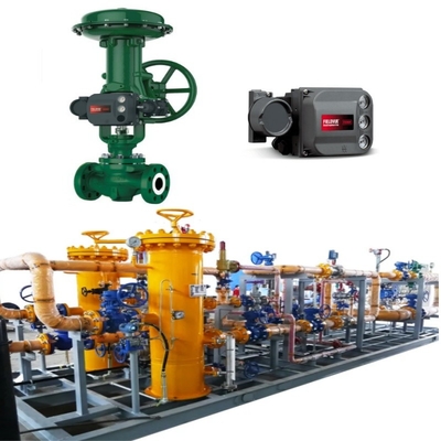 Valve Switching Skid Met Fisher Easy-e ED Control Valve 585C/657/667 Actuator En DVC6020 Intelligent Valve Controller