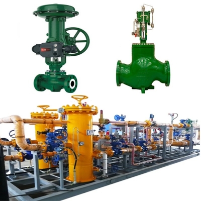 Valve Switching Skid Met Fisher Easy-e ED Control Valve 585C/657/667 Actuator En DVC6020 Intelligent Valve Controller