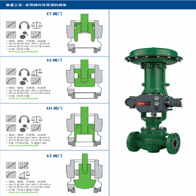 Valve Switching Skid Met Fisher Easy-e ED Control Valve 585C/657/667 Actuator En DVC6020 Intelligent Valve Controller