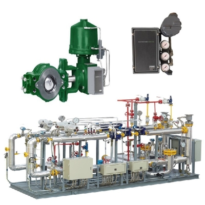 Valve Switching Skid met Fisher V250 Control Valve met 1061 Pneumatic Actuator 3610/3620J/3620JP Valve Positioner