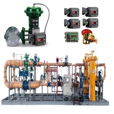 Valve Switching Skid Uitgerust Met Een Fisher 8560 Valve Met 1052 Actuator En DVC6000 Series Digitale Valve Controller