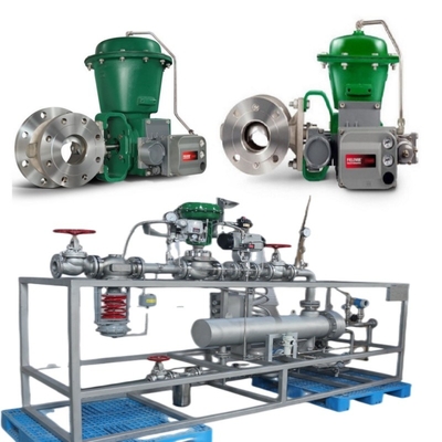 Valve Switching Skid met EMERSON Fisher V150/V200 /V300 Control Valve 1061/2052 Pneumatische actuator DVC6200 Positioner