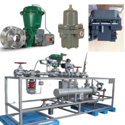 Valve Switching Skid met EMERSON Fisher V150/V200 /V300 Control Valve 1061/2052 Pneumatische actuator DVC6200 Positioner