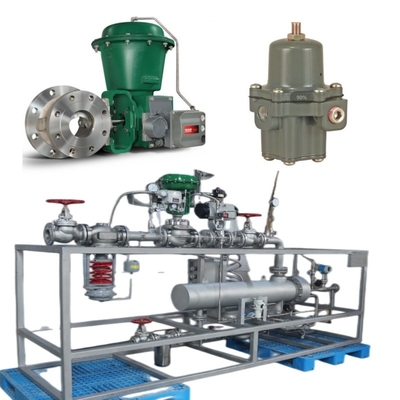 Valve Switching Skid met EMERSON Fisher V150/V200 /V300 Control Valve 1061/2052 Pneumatische actuator DVC6200 Positioner