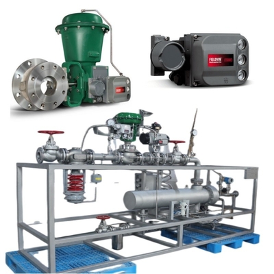Valve Switching Skid met EMERSON Fisher V150/V200 /V300 Control Valve 1061/2052 Pneumatische actuator DVC6200 Positioner