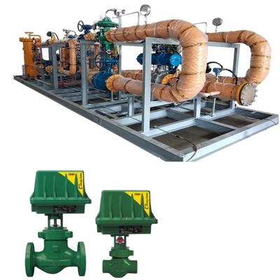 Stroomregelklep met EMERSON Fisher D3/D4 Stroomregelklep met Gen 2 Easy-Drive Electric Actuator