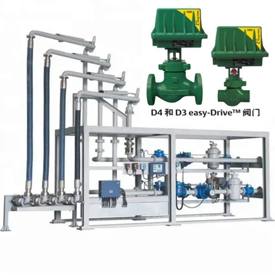Stroomregelklep met EMERSON Fisher D3/D4 Stroomregelklep met Gen 2 Easy-Drive Electric Actuator
