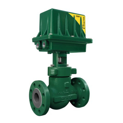 Stroomregelklep met EMERSON Fisher D3/D4 Stroomregelklep met Gen 2 Easy-Drive Electric Actuator