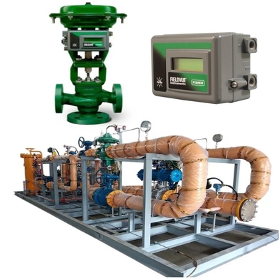 Stroomregelaar Valve Skid Met EMERSON Fisher GX Control Valve And Actuator Met DVC6200/DVC2000 Valve Positioner