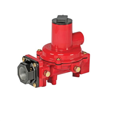 Valve Switching Skid uitgerust met Fisher R-serie R222H/R222 regelaars en WIKA drukmeter
