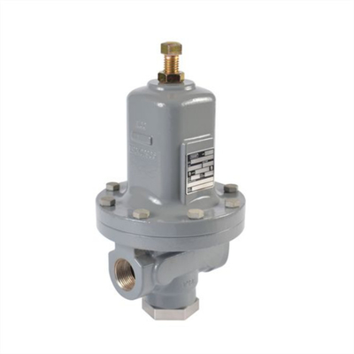 Natuurgasklep-skid uitgerust met Emerson Fisher MR95/MR95L/MR95H-reeks drukregelaar en WIKA-drukmeter