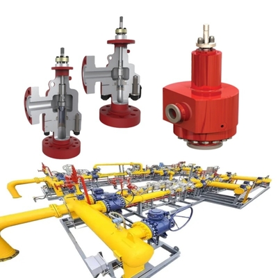 Flanged Control Valve Samson PN1.6~42MPa ANSI 150~2500LB Met Koniek of O Ring Zit DN15~DN600