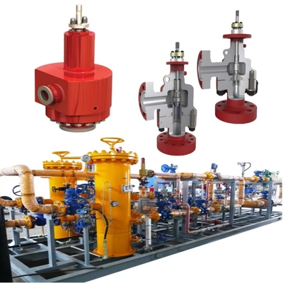 Flanged Control Valve Samson PN1.6~42MPa ANSI 150~2500LB Met Koniek of O Ring Zit DN15~DN600