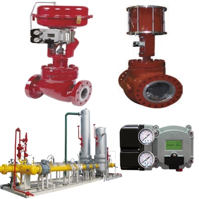 Masoneilan 41005 Drukregulator Flanged Stroomregelaar Valve Met SVI-2/SVI-3 Actuatoren