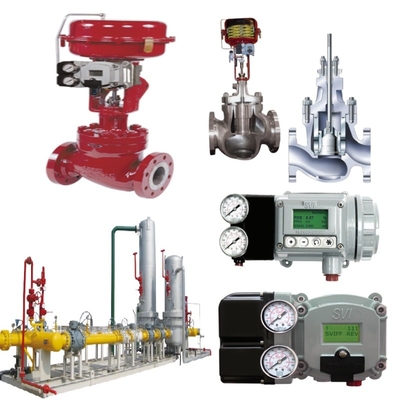 Masoneilan 41005 Drukregulator Flanged Stroomregelaar Valve Met SVI-2/SVI-3 Actuatoren
