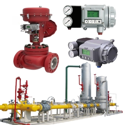 Masoneilan 41005 Drukregulator Flanged Stroomregelaar Valve Met SVI-2/SVI-3 Actuatoren