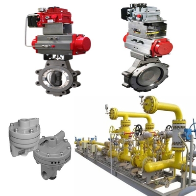 Masoneilan 39004 reeks High Performance Butterfly Valves SVI1000 SVI2 SVI3 Valve Positioner BR200 BR400 versterker