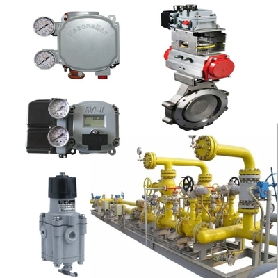 Masoneilan 39004 reeks High Performance Butterfly Valves SVI1000 SVI2 SVI3 Valve Positioner BR200 BR400 versterker