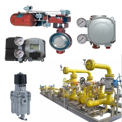 Masoneilan 39004 reeks High Performance Butterfly Valves SVI1000 SVI2 SVI3 Valve Positioner BR200 BR400 versterker
