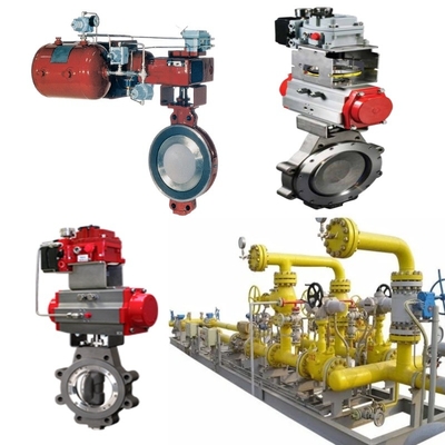 Masoneilan 39004 reeks High Performance Butterfly Valves SVI1000 SVI2 SVI3 Valve Positioner BR200 BR400 versterker