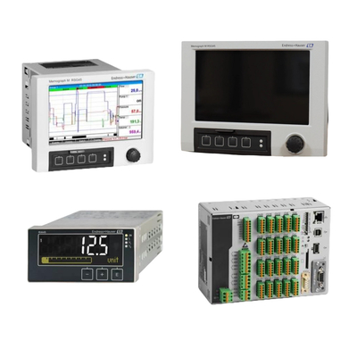 Skid - Mount Data And Energy Manager met maximaal 20 analoge / HART-invoeringen en 14 digitale invoeringen Endress+Hauser Memograph M RSG45