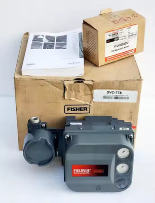 Voorraad ASCO Solenoïde Valve Met Emerson Fisher DVC6200 Dubbelwerkend Met Feedback Digitale Valve Controller Positioner
