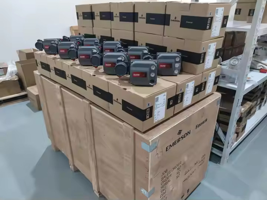 Voorraad ASCO Solenoïde Valve Met Emerson Fisher DVC6200 Dubbelwerkend Met Feedback Digitale Valve Controller Positioner