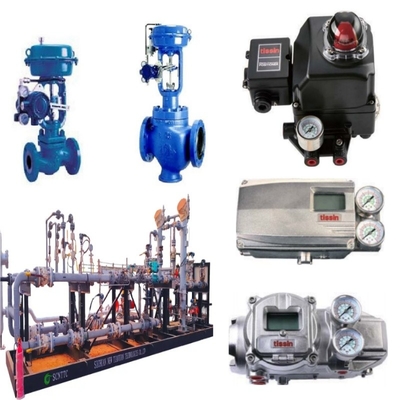 Yamada-reactiecontrole-klep met TS800 TS900 TS700 TS600L TS600R Tissin-kleppositionator