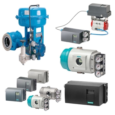 Excentrische roterende regelklep met Siemens 6DR5010 Valve Positioner voor precieze vloeistofregeling