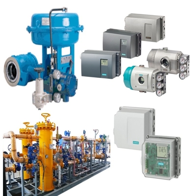Excentrische roterende regelklep met Siemens 6DR5010 Valve Positioner voor precieze vloeistofregeling