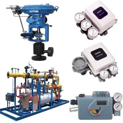 Flanged Pneumatic Control Valve Positioner met 4-20 MA Signal -196 tot 400\u00b0C