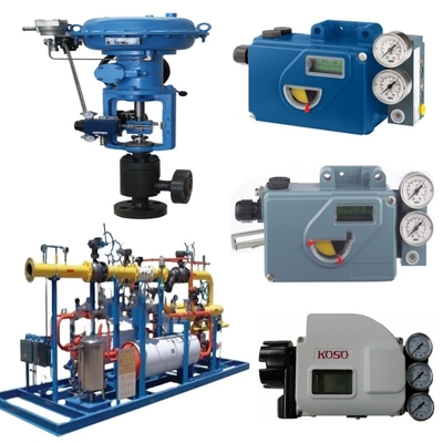 Flanged Pneumatic Control Valve Positioner met 4-20 MA Signal -196 tot 400\u00b0C